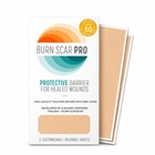 Silicone Scar Sheets With Uv Protection For Burn Scars - 2 Pack  Healing   Smoot