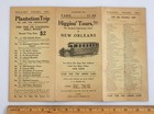 Vintage Higgins Tours Green Car Brochure New Orleans Advertising Circa 1921