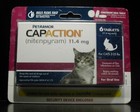Petarmor Capaction Cats 2-25lb 6 Tablets Exp  2026