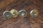 Set Of 4 Adjustable Solid Brass Feet For Speakers Receiver Amp Subwoofer