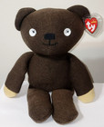Ty Beanie Buddy - Teddy The Uk Exclusive Mr  Bean Bear Medium 16  New Plush Toy