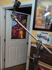 2 X Pdp Cymbal Boom Arm Chrome Stand Double Braced Legs Dw Pacific Excellent 