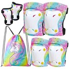 Knee Pads For Kids Toddler Knee Pads And Elbow Pads Wrist Guards With Drawstr   