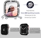For Apple Watch Series 10 Series 11 Diamond Bling Case Iwatch 42 46mm 38mm Cover