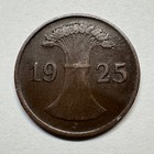 1925 Germany 1 Reichspfennig - Coin  d-036