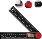 Digital Angle Finder Protractor  8 In 200 Mm  Measuring Ruler With Lcd Display