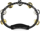 Meinl Percussion Traditional Abs Handheld Tambourine - Black