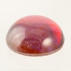 Mexican Opal Dragons Breath Glass Cabochon 18mm  1  Cab3008a