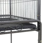 Large Parrot Bird Cage Bird Finch Feeder Stand Bird Lovers Play Top House 53  