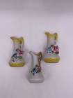 Vintage 1940s Miniature Tiny Dollhouse Pitcher Floral Occupied Japan Trinkets