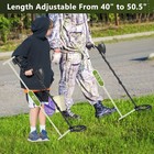 Metal Detector Kit Good Accuracy W display Waterproof Search Coil Headphone Bag