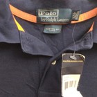 Polo Ralph Lauren Men   s Custom Fit Long Short Sleeve  Navy Xxl Embroidered Logo