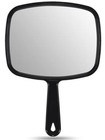 9 3  L X 6 6  W Hand Mirror  All Black Handheld Mirror With 9 3 l X 6 6 w