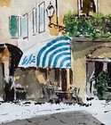 Painting In Watercolor Original  Not A Print It Is Handpainted     Stock 410116