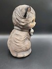 Vintage Lefton Gray Kitten Cat  Ceramic Bank  1565