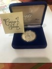 Rare Singapore 1oz Silver Proof Zodiac Coin Year Of The Tiger 1986 W  Box   Coa
