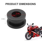 10 Pcs Motorcycle M6 Grommets Kit  Rubber Bushing Grommets Pressure Relief 