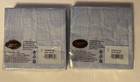 Caspari Cocktail Napkins 2 Pkgs Moire Baby Blue  20 Triple-ply Each Pkg 