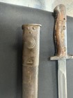 Early Wwi British Pattern 1907 Rifle Bayonet Wilkinson C  1909   Scabbard Tr571