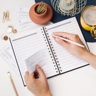 Check Register For Personal Checkbook     6 1  X 8 3   Hardcover  Black