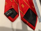 Knights Of Columbus 100  Mulberry Silk  Hand-made Red Tie  61  Long