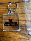Lot Of 2 Wheeling Pittsburgh Steel Corporation Keychains - New Old Stock