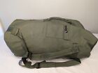 Military Duffel Bag Rucksack Olive Green Nylon Heavy Duty Army Duffel Usgi