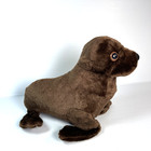 Wild Republic Sea Lion Seal Brown Plush 9    Stuffed Zoo Animal Seals