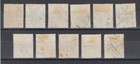 Ceylon Sc 63-73 Used  1872-80 Qv Definitives Wmkd Crown   Cc  Complete Set Sound