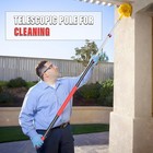 Extension Pole 3 2-8 Ft Paint Roller Extension Pole Aluminum Alloy Telescoping 