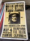 Willie Nelson Concert Tour Poster Hanford  California  2005 Limited Edition