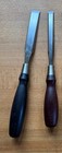 2 Blue Spruce Bench Chisels Blackwood Handles 1 2   3 4  Excellent