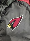 Vtg Y2k Arizona Cardinals Reebock Puffer Jacket With Hood Rare