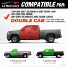 Fits For Sierra 2500 3500 Hd Extended Cab 2001-2006 Silverado Running Boards 6  