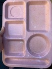 2 Carlisle Pink Confetti Melamine Cafeteria School Lunch Food Tray  43981