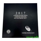 2017 Us Mint Limited Edition Silver Proof Set American Eagle Collection With Box