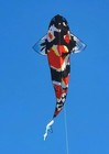 Large Fish Kite W  328 Ft Handle Line     Ripstop Nylon     Easy Control     New