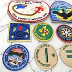 Vtg Bsa Boy Scout Patches Lot 11 Council Derby Leadership Embroided Badges 1990s