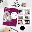 Hayes Paper Co Laser Waterslide Decal Paper White 200gsm Printable Sheets