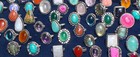 New Sale Coral   Mix Gemstone 925 Sterling Silver Plated Handmade Lot Rings