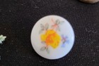 Lot Vintage Buttons Berry Pin Cushion Storage Case 1930-70s  Bakelite Plastic 
