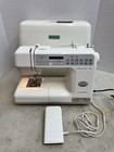Janome Memory Craft 3000 Sewing Machine Motor Works Well Case Power Cord Pedal