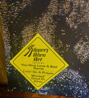 Bon Jovi Record Store Promotional Item Slippery When Wet 12x12 Cardboard