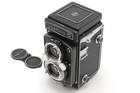  n Mint   W cap  Yashica-d Tlr Film Camera Black Yashikor 80mm F3 5 Lens Japan