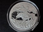 Congo 10 Franc Hiena 2010 Silver