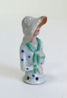Antique 1920s Art Deco Porcelain Half Doll Germany Pin Cushion Vanity 2 