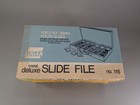 Lot Logan Metal Deluxe Slide File No 115   240 For 2x2  35mm Slides  read 