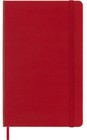 Moleskine Classic Large Scarlet Red Notebook Blank Journal With Elastic Closure