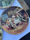  lot Of 4  Huge 24    Vintage 1970   s Falstaff Beer Charger Signs Trays Advertising