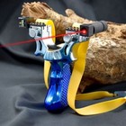 Hunting Professional Catapult Laser Slingshot With Rubber Aim Point Target Hot